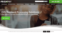 Desktop Screenshot of prismpay.com